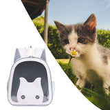 Maxbell Dog Backpack Carrier for Dogs Puppy Rabbits Carrying Bag for Camping Outdoor white