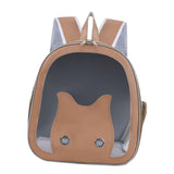 Maxbell Dog Backpack Carrier for Dogs Puppy Rabbits Carrying Bag for Camping Outdoor brown