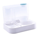 Maxbell Automatic Pet Feeder Portable Container Large Capacity Kitten Removable Bowl