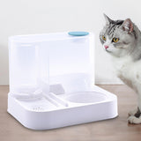 Maxbell Automatic Pet Feeder Portable Container Large Capacity Kitten Removable Bowl