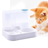 Maxbell Automatic Pet Feeder Portable Container Large Capacity Kitten Removable Bowl