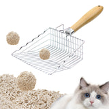 Maxbell Cat Litter Sifting Scoops Portable Cleaner Tool Durable Pet Cleaning Shovels