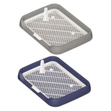 Maxbell Dog Toilet Detachable Anti Splashing Removable Post for Indoor Puppy Outdoor gray