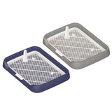 Maxbell Dog Toilet Detachable Anti Splashing Removable Post for Indoor Puppy Outdoor gray