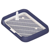 Maxbell Dog Toilet Detachable Anti Splashing Removable Post for Indoor Puppy Outdoor blue