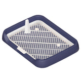 Maxbell Dog Toilet Detachable Anti Splashing Removable Post for Indoor Puppy Outdoor blue