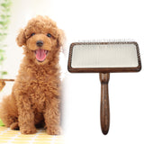 Maxbell Pet Grooming Comb Remove Loose Undercoat Pet Cat Hair Remover Dog Hair Brush L