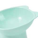 Maxbell Raised Cat Bowls Snack Container for Small, Medium and Large Cats Kitty Dogs Blue