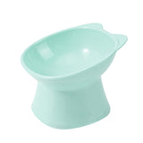 Maxbell Raised Cat Bowls Snack Container for Small, Medium and Large Cats Kitty Dogs Blue