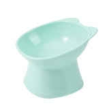 Maxbell Raised Cat Bowls Snack Container for Small, Medium and Large Cats Kitty Dogs Blue