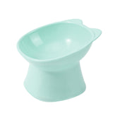 Maxbell Raised Cat Bowls Snack Container for Small, Medium and Large Cats Kitty Dogs Blue