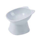 Maxbell Raised Cat Bowls Snack Container for Small, Medium and Large Cats Kitty Dogs Gray