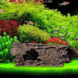 Maxbell Tree Hole Resin Crafts Aquarium Accessories Reptiles Decor Aquarium Ornament