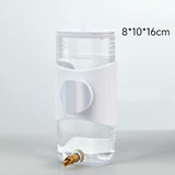 Maxbell Bird Drinker Drinking Device Parrot Waterer for Medium Birds Parakeet Rabbit White