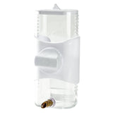 Maxbell Bird Drinker Drinking Device Parrot Waterer for Medium Birds Parakeet Rabbit White