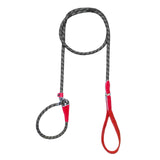 Maxbell Dog Training Leash Comfortable Handle Portable Slip Leads for Dogs Dog Chain Red