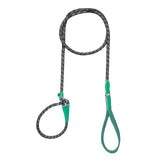 Maxbell Dog Training Leash Comfortable Handle Portable Slip Leads for Dogs Dog Chain Green