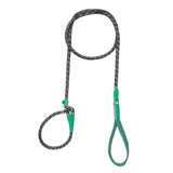 Maxbell Dog Training Leash Comfortable Handle Portable Slip Leads for Dogs Dog Chain Green