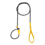 Maxbell Dog Training Leash Comfortable Handle Portable Slip Leads for Dogs Dog Chain Yellow