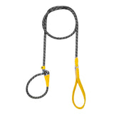Maxbell Dog Training Leash Comfortable Handle Portable Slip Leads for Dogs Dog Chain Yellow