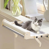 Maxbell Cat Hammock Bed Seat Sturdy Cat Window Bed for Indoor Cats Sleeping Lounging