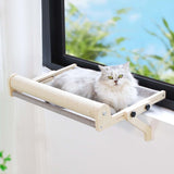 Maxbell Cat Hammock Bed Seat Sturdy Cat Window Bed for Indoor Cats Sleeping Lounging