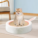 Maxbell Cats Scratcher Board Bowl House Scratch Pad Nest for Small Medium Large Cats Undyed Rope