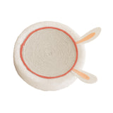 Maxbell Cats Scratcher Board Bowl House Scratch Pad Nest for Small Medium Large Cats White Rope