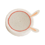 Maxbell Cats Scratcher Board Bowl House Scratch Pad Nest for Small Medium Large Cats White Rope