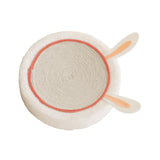 Maxbell Cats Scratcher Board Bowl House Scratch Pad Nest for Small Medium Large Cats White Rope