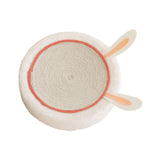 Maxbell Cats Scratcher Board Bowl House Scratch Pad Nest for Small Medium Large Cats White Rope