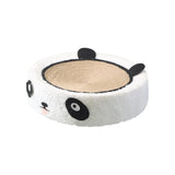 Maxbell Cats Scratcher Board Bowl House Scratch Pad Nest for Small Medium Large Cats Panda