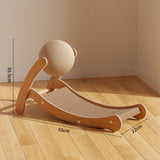 Maxbell Corrugated Paper Cats Scratcher Sisal Cat Scratch Post for Indoor Cats Kitty