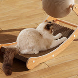 Maxbell Corrugated Paper Cats Scratcher Sisal Cat Scratch Post for Indoor Cats Kitty