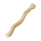 Maxbell Bird Perch Parrot Bird Standing Grape Stick for Conures Cockatiels Parakeets 20cm