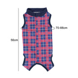 Maxbell Dog Recovery Suit Breathable Outfits for Large Dogs Comfrotable Surgery Wear