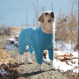 Maxbell Dog Winter Coat Soft Jumpsuit Windproof Dog Jacket for Hiking Walking Travel