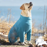 Maxbell Dog Winter Coat Soft Jumpsuit Windproof Dog Jacket for Hiking Walking Travel