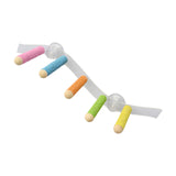 Maxbell Suction Cup Wood Perch Toy Parrot Playstand for Parakeet Cockatiel Bluebirds style A