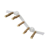 Maxbell Suction Cup Wood Perch Toy Parrot Playstand for Parakeet Cockatiel Bluebirds style C