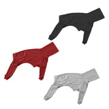 Maxbell Dog Coats Warm Soft High Collar Comfortable Pullover Dog Pajamas for Pet Dog Black 2XL