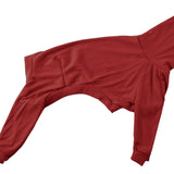 Maxbell Dog Coats Warm Soft High Collar Comfortable Pullover Dog Pajamas for Pet Dog Red  3XL