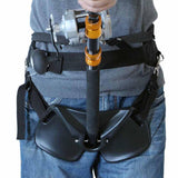 Maxbell Offshore Fishing Fighting Belt Standing Up Rod Holder Waist Harness Gimbal
