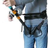 Maxbell Offshore Fishing Fighting Belt Standing Up Rod Holder Waist Harness Gimbal