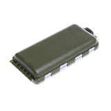Maxbell Double Sided Fishing Lure Boxes 16 Compartments Storage Case Tackle Tool