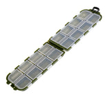 Maxbell Double Sided Fishing Lure Boxes 16 Compartments Storage Case Tackle Tool