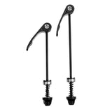 Maxbell 2 Pieces Quick Release Axle Skewers MTB Road Bicycle Hub Skewers Black