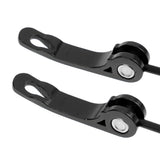 Maxbell 2 Pieces Quick Release Axle Skewers MTB Road Bicycle Hub Skewers Black