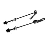 Maxbell 2 Pieces Quick Release Axle Skewers MTB Road Bicycle Hub Skewers Black