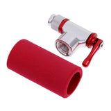 Maxbell CO2 Bike Cartridge Tire Pump Presta Schrader Tyre Inflator + Tyre Patches